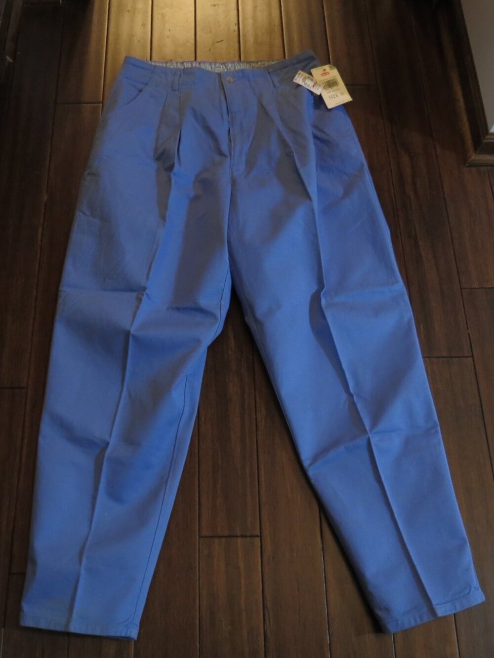 NEW w/ TAGS VINTAGE Levi’s Dockers Women’s Size 16 Pants  Blue “Tropical Punch”